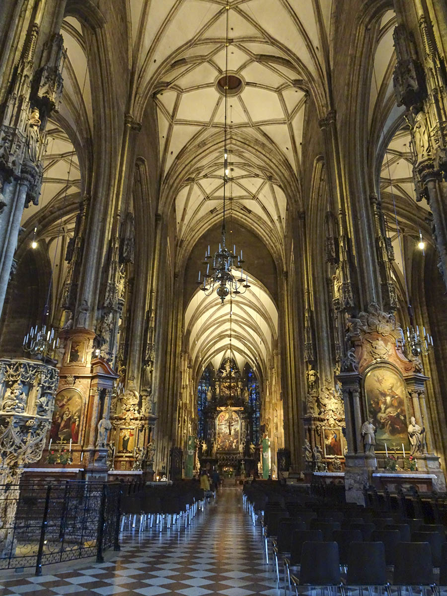 interior catedral de viena