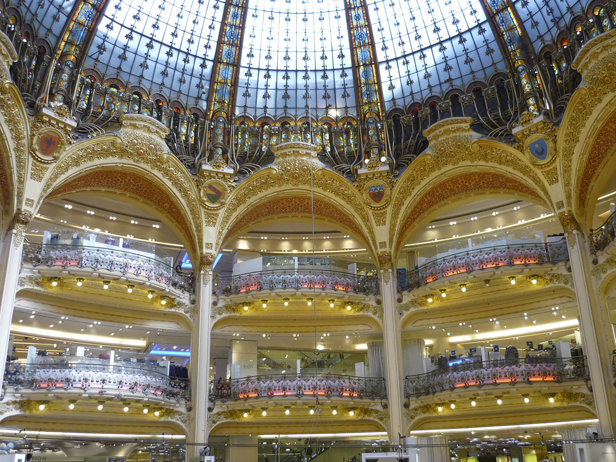 Interior Galerias Lafayette Paris