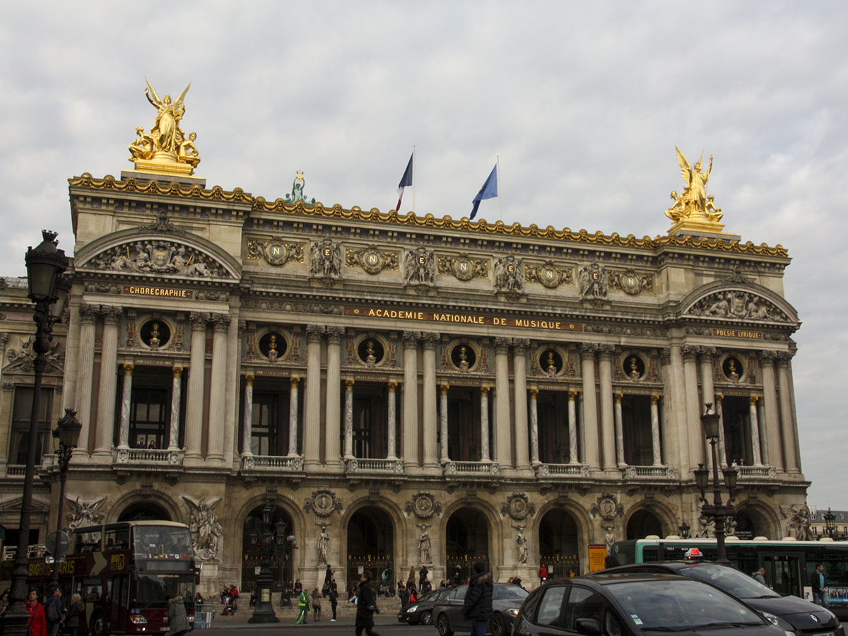 Fachada Opera Garnier Paris