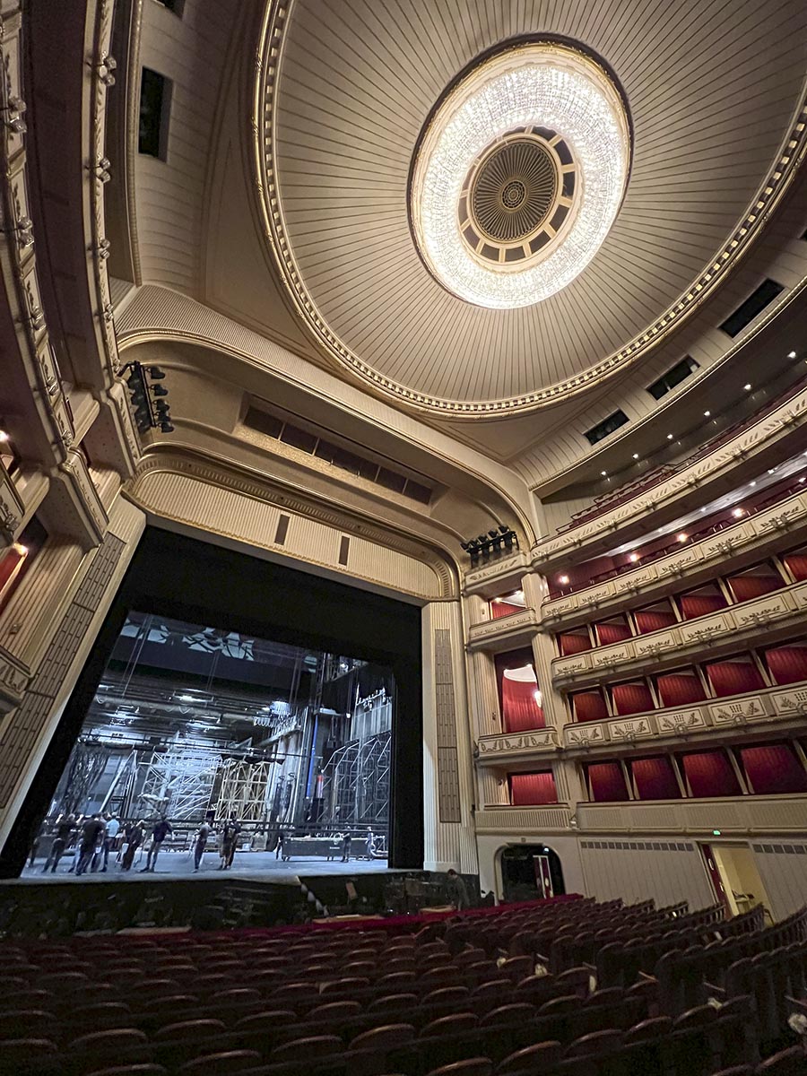 escenario opera de viena