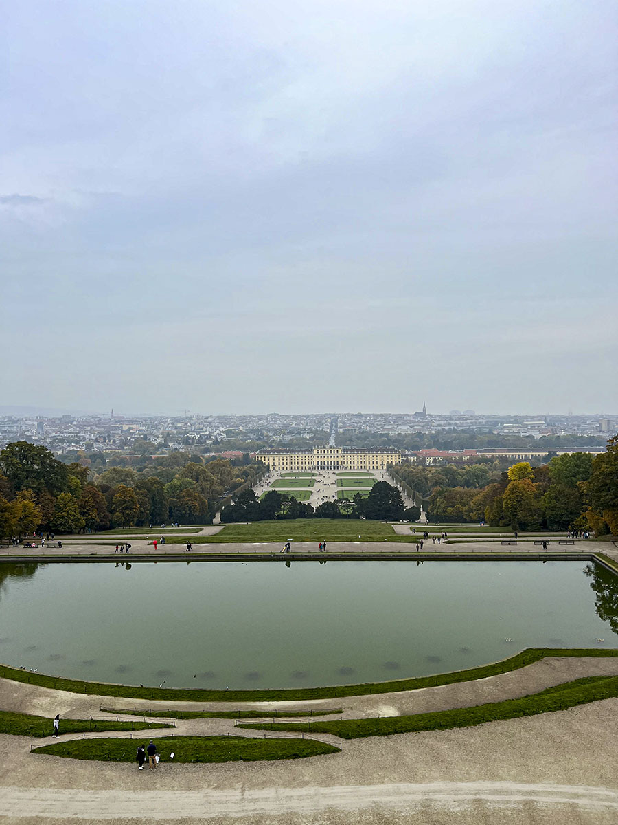 palacio schonbrunn desde la glorieta
