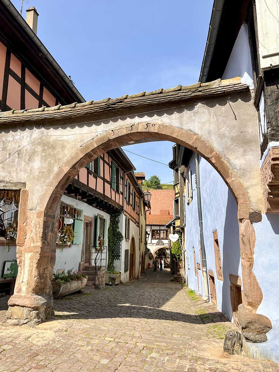 riquewihr y viñedos